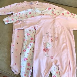 Baby girl sleepers